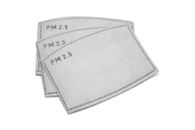 Load image into Gallery viewer, Activated Carbon Mask Filter PM2.5 - 3 Pack - Small
